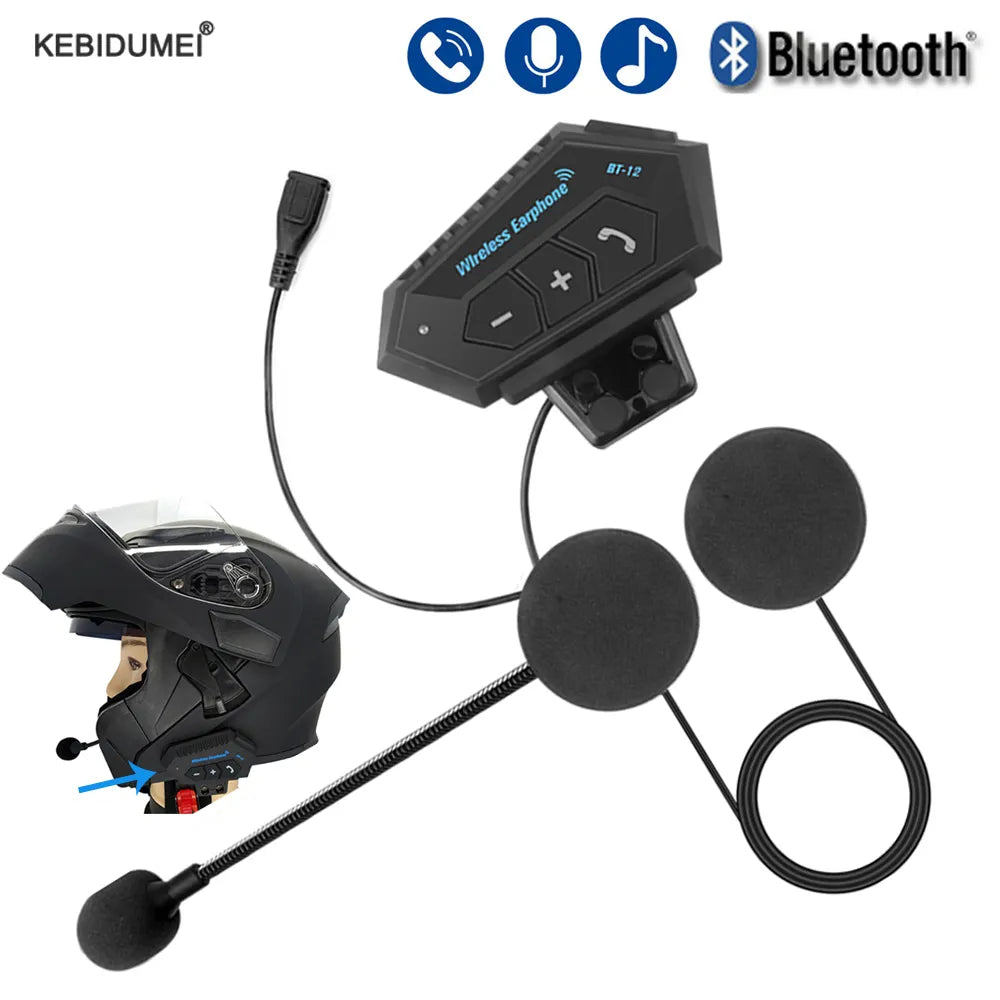 Motorcycle Helmet Bluetooth Headset