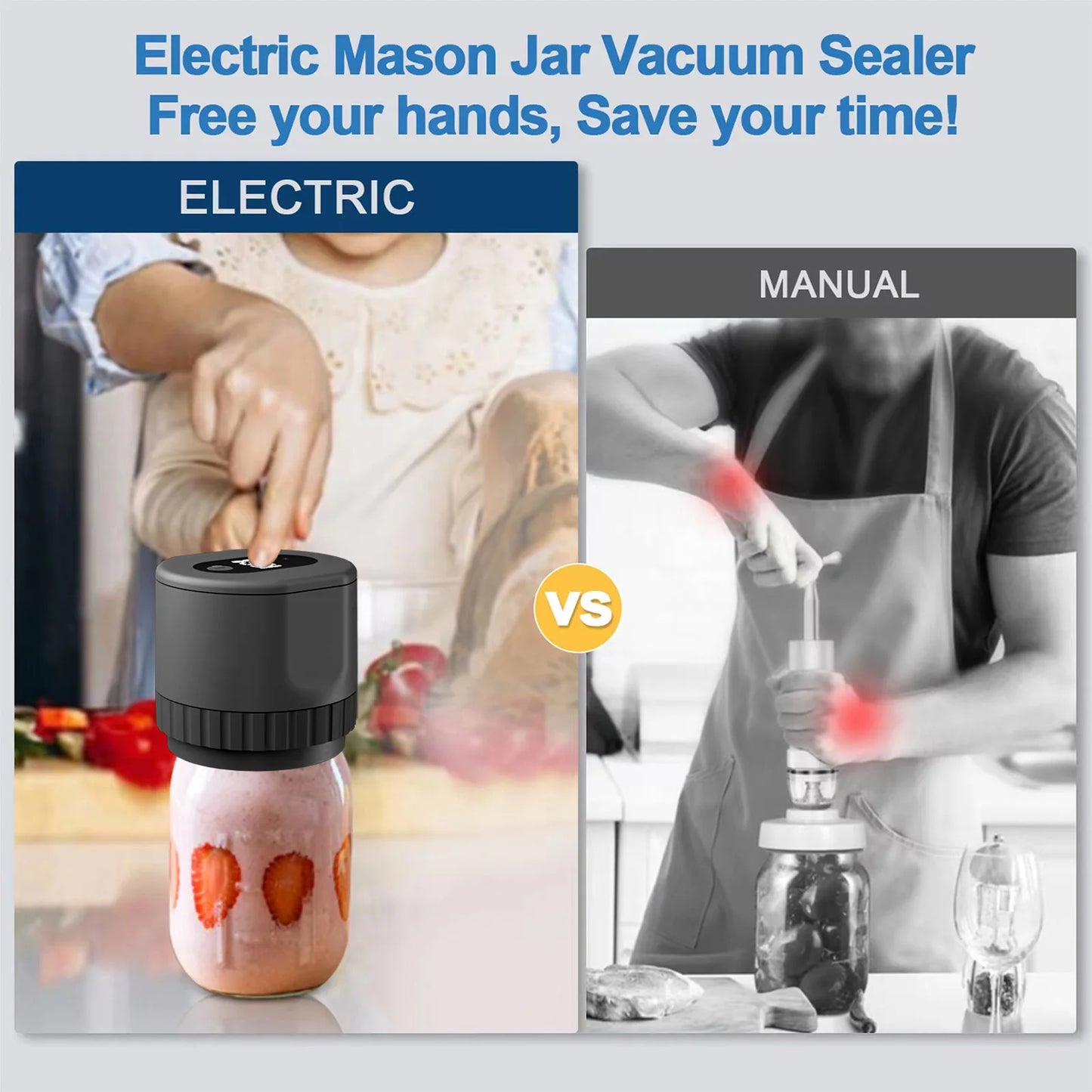 Mason Jar Vacuum
