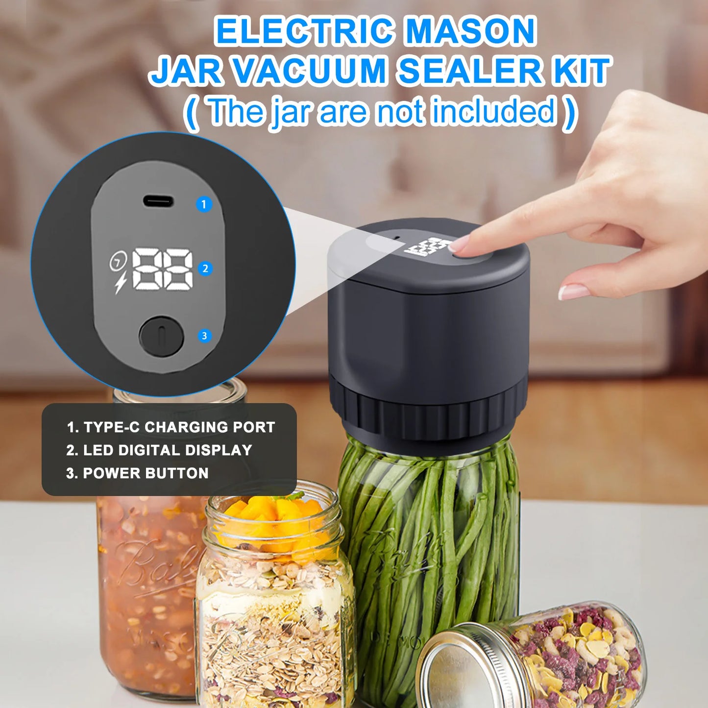 Mason Jar Vacuum